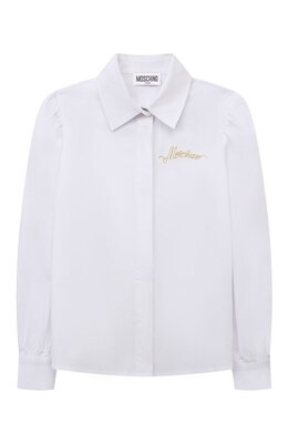 Moschino: Хлопковая блуза 