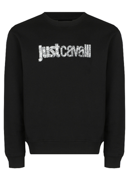 JUST CAVALLI: Чёрный свитер 