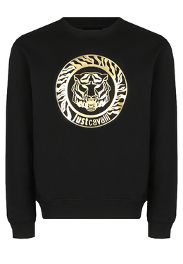 JUST CAVALLI: Чёрный свитер 