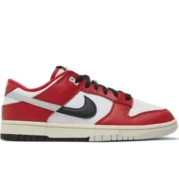 NIKE: Красные кроссовки  Dunk Low