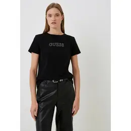GUESS: Чёрная футболка 