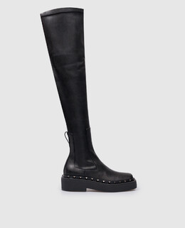 Valentino: Чорні чоботи  Rockstud