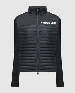 Moncler Grenoble: Чёрная куртка 