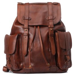 Officine Creative: Коричневая спортивная сумка 
