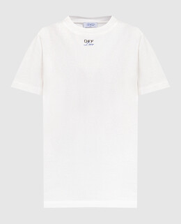 Off-White: Білі футболки 
