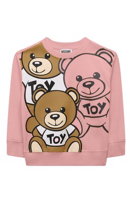Moschino: Хлопковый свитшот 