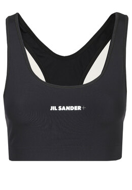 JIL SANDER: Чёрный топ 