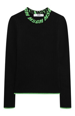 MSGM kids: Зелёный свитер 