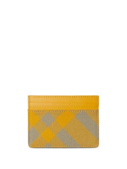 Burberry: Жёлтый картхолдер 
