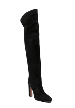 AQUAZZURA: Чёрные сапоги 