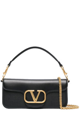 VALENTINO: Чёрная сумка 