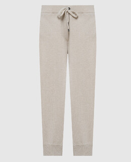 Brunello Cucinelli: Бежевые брюки 