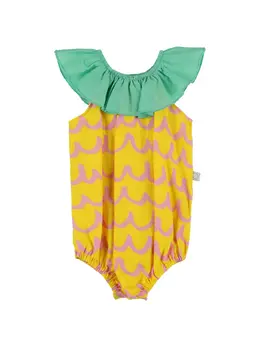 STELLA MCCARTNEY KIDS: Хлопковый комбинезон 