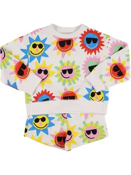 STELLA MCCARTNEY KIDS: Хлопковый свитшот 