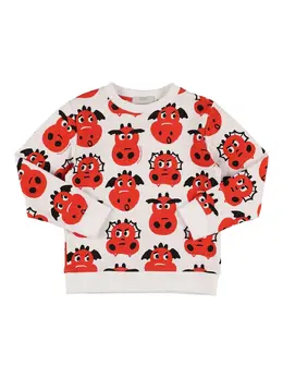 STELLA MCCARTNEY KIDS: Хлопковый свитшот 