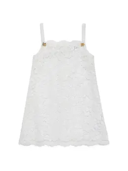 DOLCE & GABBANA: Кружевное платье 
