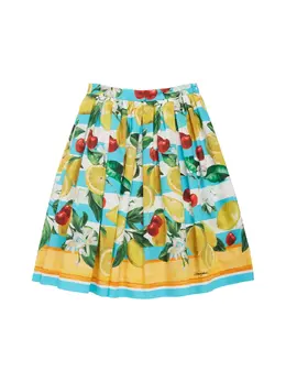 DOLCE & GABBANA: Бавовняні спідниці 