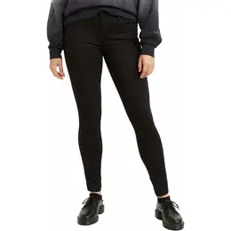 Levi's: Чёрные джинсы 