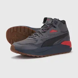 PUMA: Серые кроссовки 