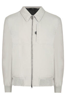 BRIONI: Серая куртка 