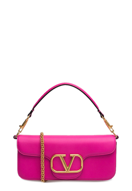 VALENTINO: Розовая сумка 