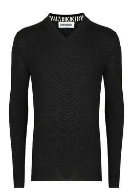 BIKKEMBERGS: Трикотажный свитер 