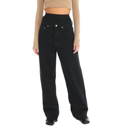 Mm6 Maison Margiela: Чёрные джинсы 