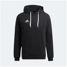 adidas: Чёрная толстовка 