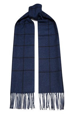 Piacenza Cashmere 1733: Синий шарф 
