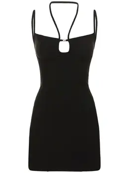 BLUMARINE: Платье из вискозы 