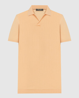 Loro Piana: Оранжевое поло 
