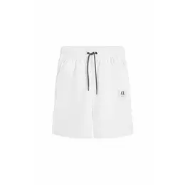Armani Exchange: Белые шорты 