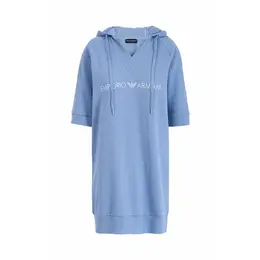EMPORIO ARMANI: Голубое платье 