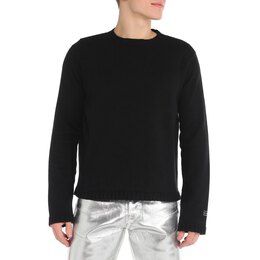 Mm6 Maison Margiela: Чёрный свитер 