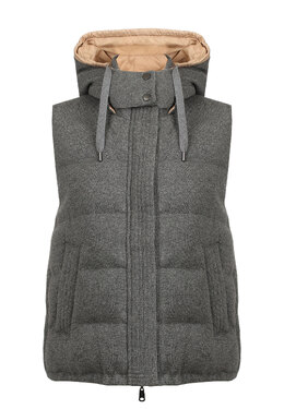 BRUNELLO CUCINELLI: Стёганый жилет 