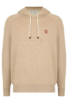 BRUNELLO CUCINELLI: Бежевая толстовка 
