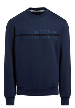 BIKKEMBERGS: Синий свитер 