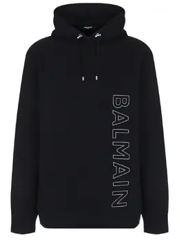 BALMAIN: Хлопковая толстовка 