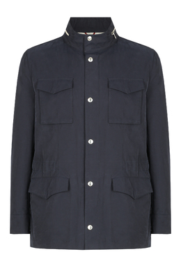 BRUNELLO CUCINELLI: Синяя куртка 