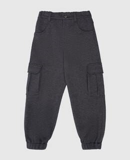 Brunello Cucinelli: Сірі брюки 