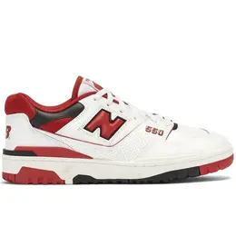 New Balance: Белые кроссовки  550