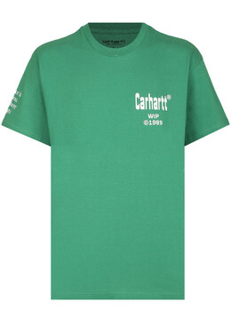 CARHARTT WIP: Зелёная футболка 