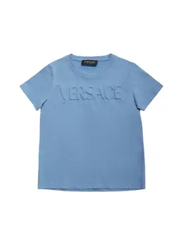 VERSACE: Хлопковая футболка 