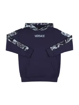 VERSACE: Свитшот с капюшоном 