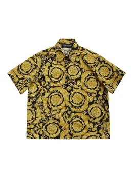 VERSACE: Рубашка  Baroque с принтом