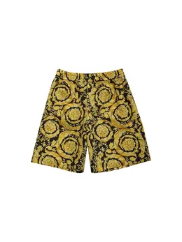VERSACE: Шорты  Baroque с принтом