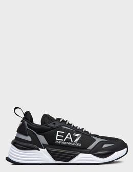 EA7 EMPORIO ARMANI: Чорні кросівки 