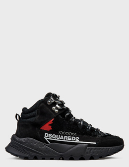 DSQUARED2: Чёрные кроссовки 