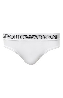 Emporio Armani: Белые трусы 