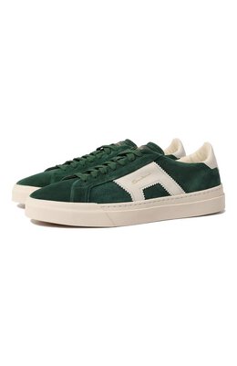 Santoni: Зелёные кеды 